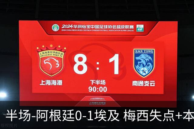 半场-阿根廷0-1埃及 梅西失点+本届两度失点+中柱易卜拉欣破门